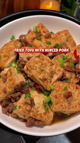 Super Delicious Minced Pork Tofu Recipe #tofu #tofurecipe #simplerecipe #EasyRecipe #ChineseCuisine 