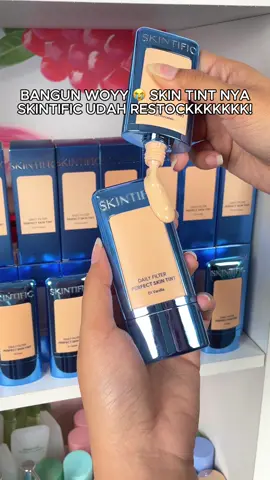 🎁🔥 MERDEKA SALE ~ Skintific Daily Filter Perfect Skin Tint buat yang pengen makeup tapi tetep kayak gak makeup 🤝😽 Ringan, glow, gak ribet. Fix jadi bestie baru kamu nih 🎀💙 Cuss check out di TikTok Live sekarang!👀 #skintific #skintint #coverage #fullcoverage #ringan   