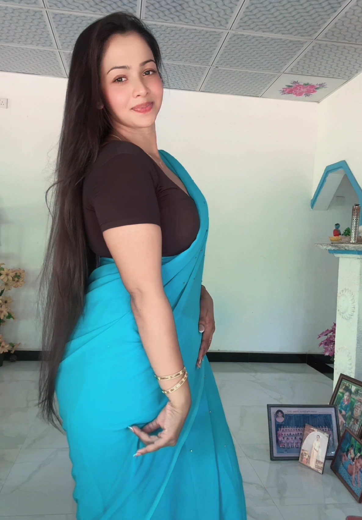 මටම ගැලපෙනා...දිවිය සරසනා 🩵🖤🥰