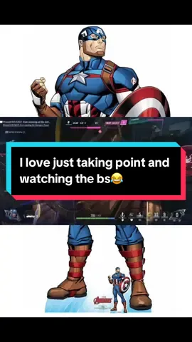 The situational awareness in this game is actually comical aslll #gaming #marvelrivals #captainamerica #fyp 