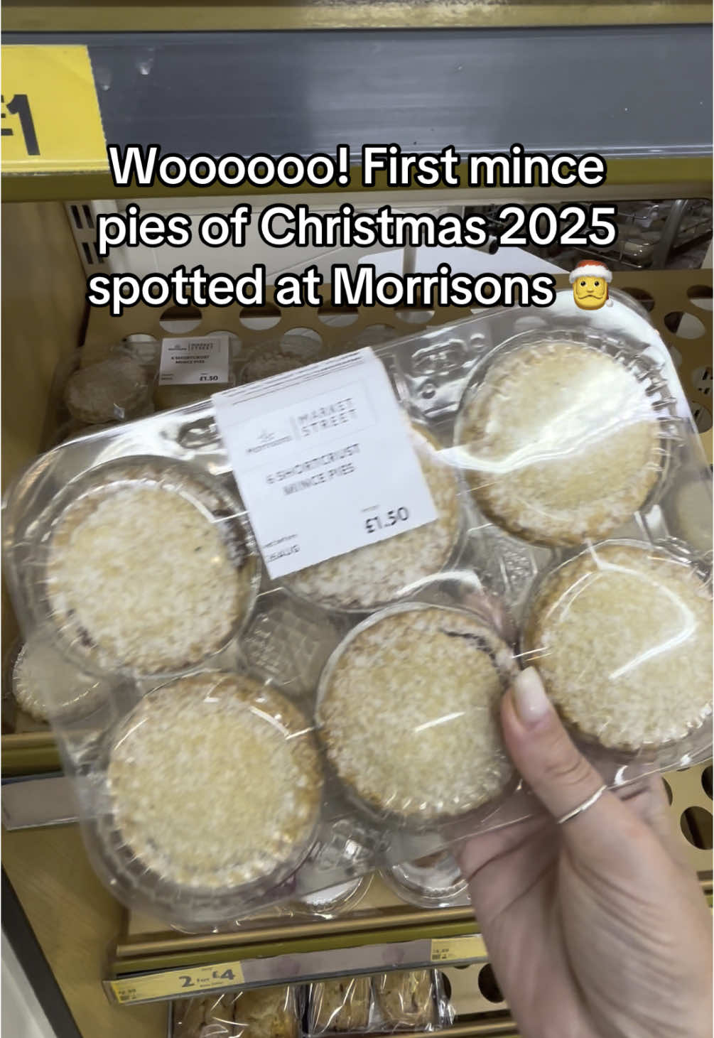 I love a mince pie and @Morrisons | Groceries & Food ones are hands down THE BEST! #mincepie #christmastok #christmas #christmasfinds 