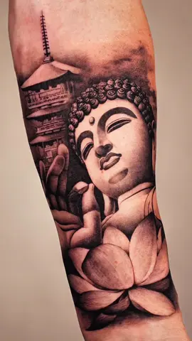 PHẬT TÂM LIÊN HOA🪷 Tâm là Phật, Phật ở trong tâm, hoa nở giữa bùn, như trí tuệ nở giữa đời.Tác phẩm được thiết kế và thực hiện bởi Artist Ngọc Hải - Tadashi Tattoo. #fyd #xuhuong #tiktok #viral #tadashitattoo 