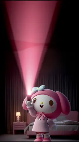 マイメロのひかりマジック💡💕 #マイメロ #mymelody #sanrio #サンリオ  #ライト #照明 #kawaii #癒し系 #cutewallpapers #livewallpaper #fyp 