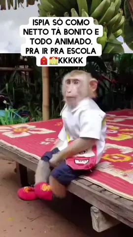 neto tá animadinho pra ir pra escola 😂😂#funny #viral #viraltiktok #neto #fy 
