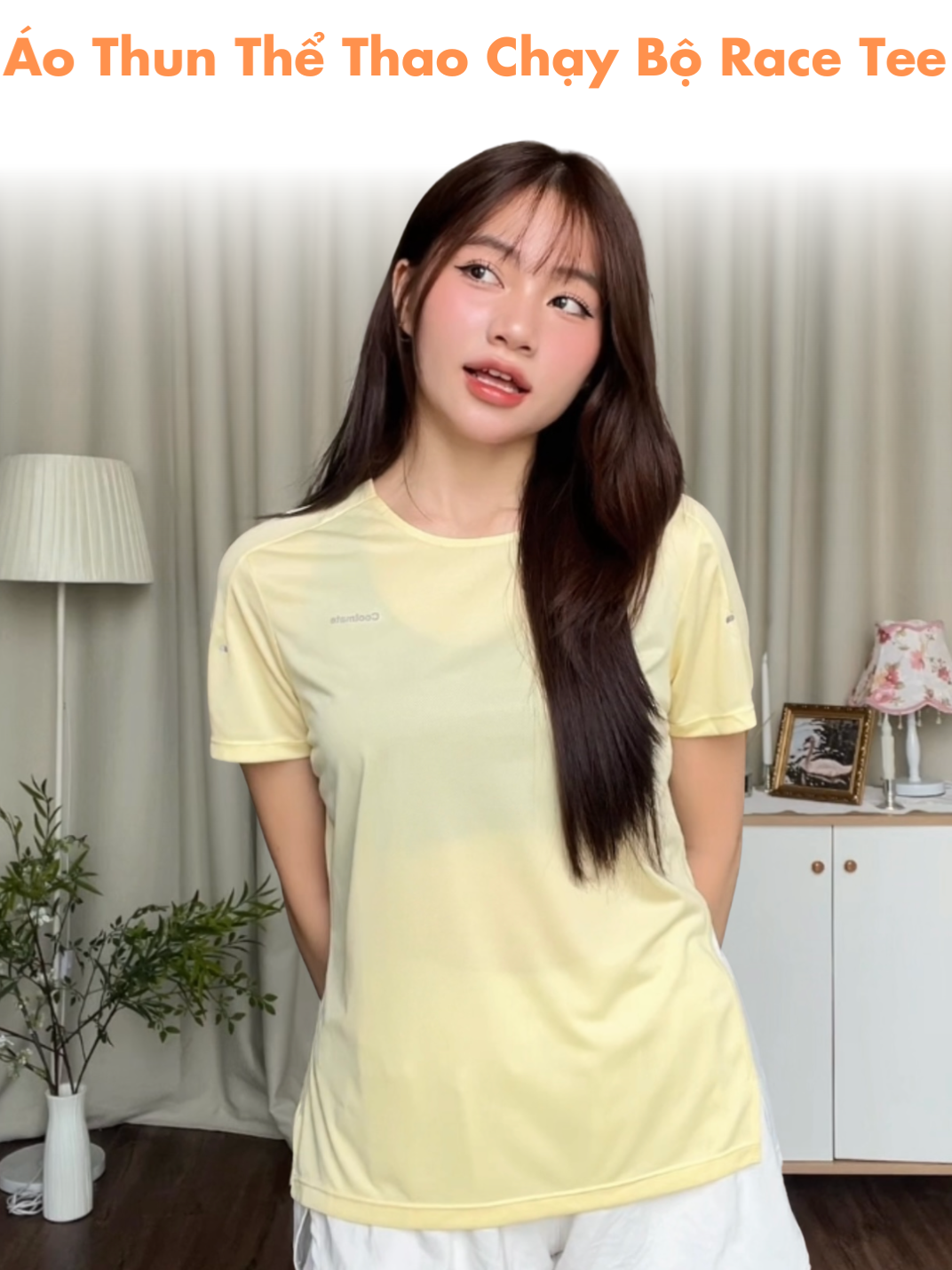 Chạy mượt mà hơn với áo thun chạy bộ Race Tee: Nhẹ tênh – Khô nhanh – Giảm ma sát 💦#Coolmate #CoolmateActiveforWomen #aothun #TikTokFashion