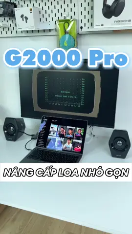 G2000 pro. Một sự lựa chọn nâng cấp siêu nhỏ gọn cho góc set-up #edifier #edifiervietnam 