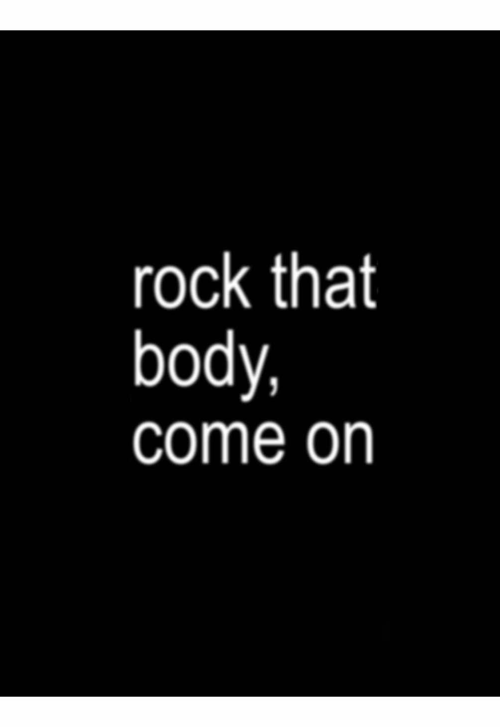 rock that body #lyrics #song #rockyourbody #lyricsedit #fyp 