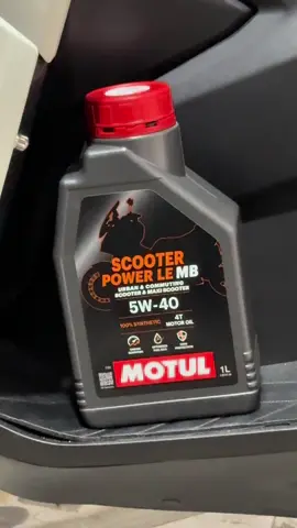 MOTUL Scooter Power LE 4T 5W40 👌🏻👌🏻👌🏻 #motul #motulpowerle #engineoil #syntheticoil 