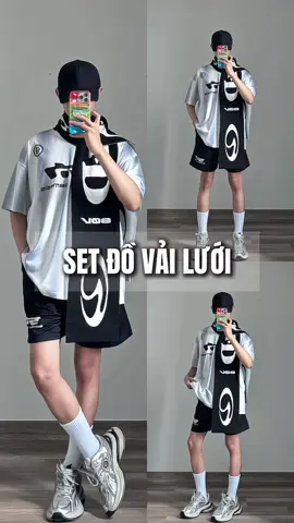 Set đồ vải lưới brand somay Nemesis #fyp #xuhuong #review #outfit 