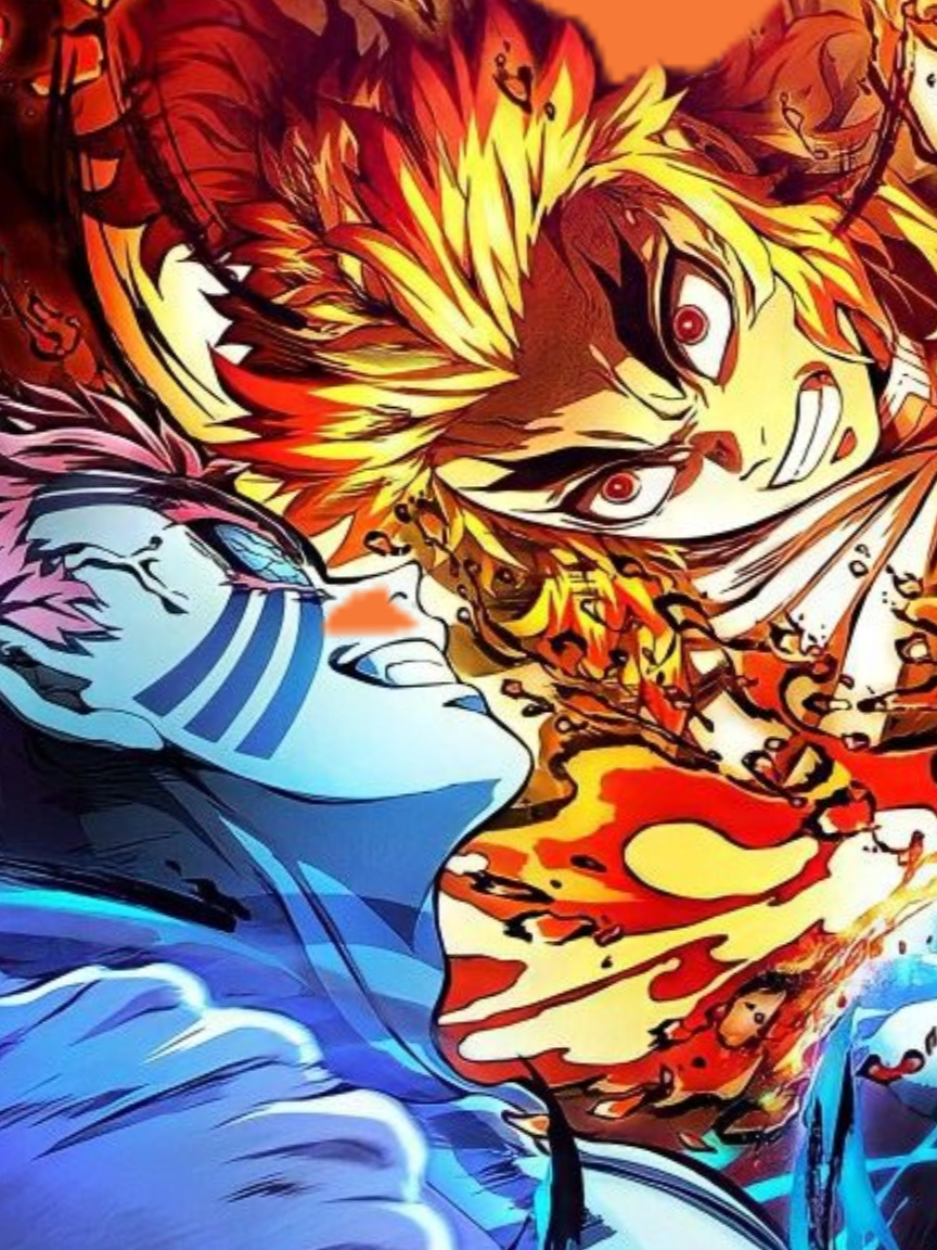 rengoku vs akaza !! one of my fav fights 🙌❤️‍🔥 #rengokuvsakaza #demonslayer #rengokukyojuro #akazaedit #animeedit