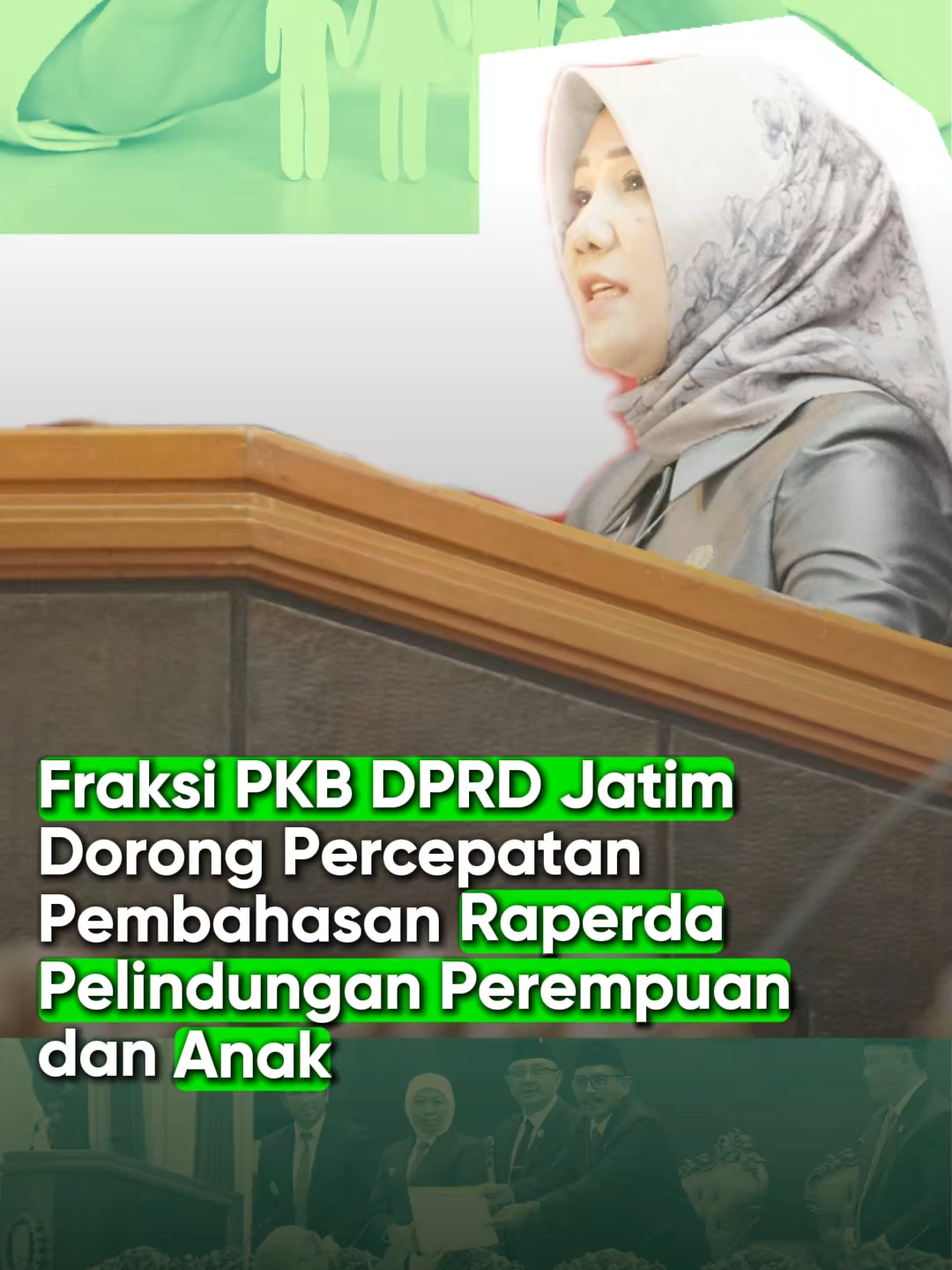 Melindungi perempuan dan anak adalah tugas bersama! Fraksi PKB DPRD Jatim mendorong percepatan Raperda agar perlindungan lebih kuat, data lebih akurat, dan penanganan kasus lebih ramah korban. #FraksiPKB #PerlindunganPerempuan #PerlindunganAnak #StopKekerasan #LailiAbidah #DPRDJatim #PerdaJatim #JawaTimur
