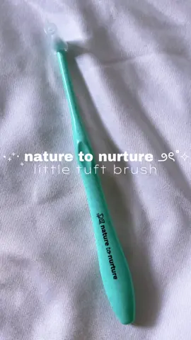 NATURE TO NURTURE little tuft brush. most recommended toothbrush for babies and for those who have braces, misaligned teeth, and erupting molar #naturetonurture #naturetonurturetoothbrush #babyproducts #babyessential 