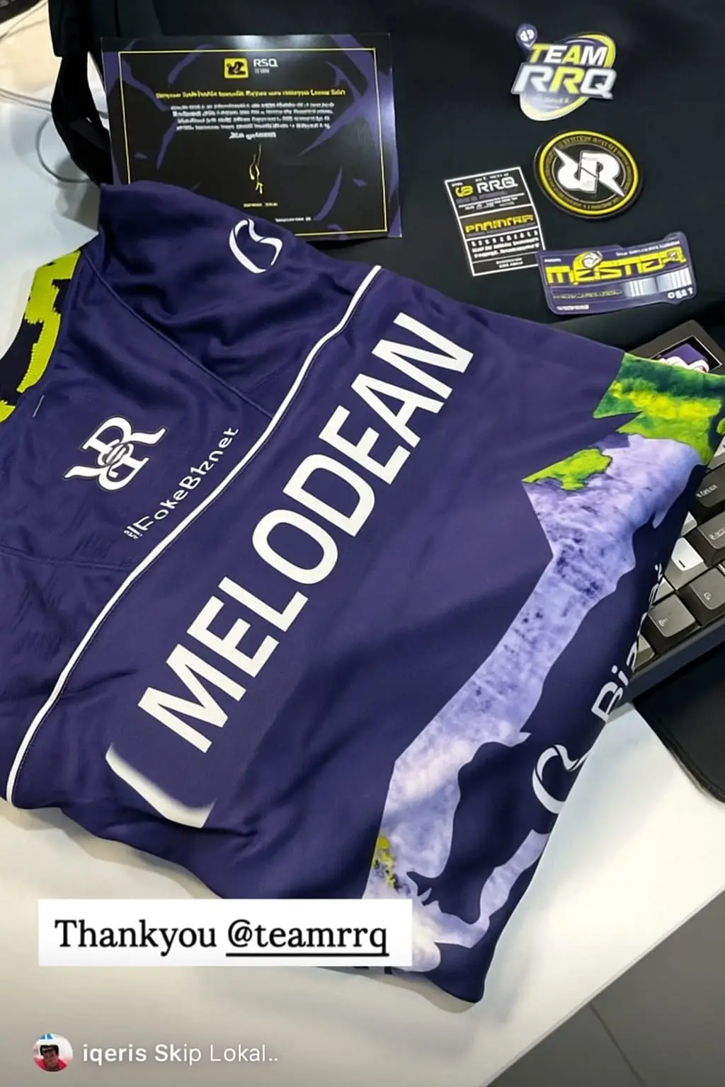rrq melodean jaya jaya #deankt #melodeanjayajaya #rrqhoshi 