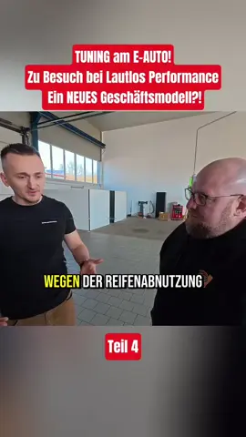 TUNNING am E-AUTO! - Zu Besuch bei Lautlos Performance- Ein NEUES Geschäftsmodell?! Teil 4 #elektroauto #tuning #emobility #germancars #electriccar #fyp #fürdich 