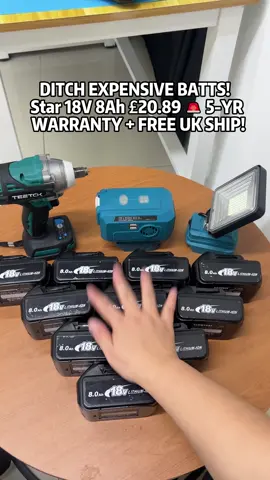50% off Makita Replacement Batteries + Chargers on TikTok Shop! 🔋⚡️ Don't miss out on this incredible deal—keep your tools powered up without breaking the bank! 💸 You might even get an extra 10% off at checkout 👀💥 While stocks last, grab them before they're gone!#makita #DIY #tiktokshopfinds #tiktokmademebuyit #dealsdrops 