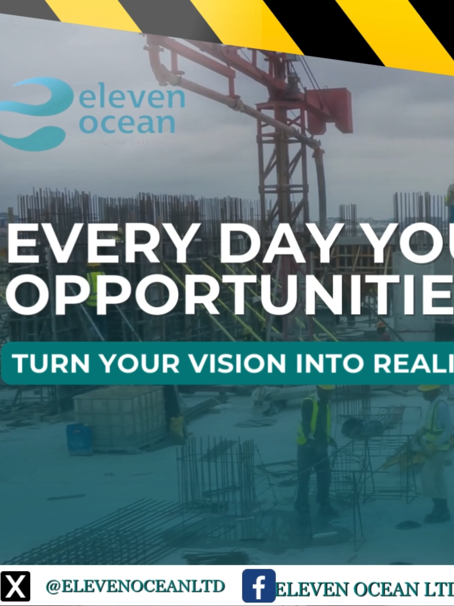 At Eleven Ocean Ltd, we turn your vision into reality — fast. 💼 Services We Deliver: ✔ Real Estate Development ✔ Infrastructure Projects ✔ Mining Logistics ✔ Drilling Services If your project is ready, we’re ready. Why wait? Let’s break ground today. 📩 Send us your project details now → info@eleven-ocean.com 🌐 www.eleven-ocean.com #ElevenOceanLtd #StartNow #BuildToday #NigeriaBusiness #ConstructionNigeria #RealEstateNigeria #MiningSupport #InfrastructureDevelopment #BusinessAction #NoMoreDelays