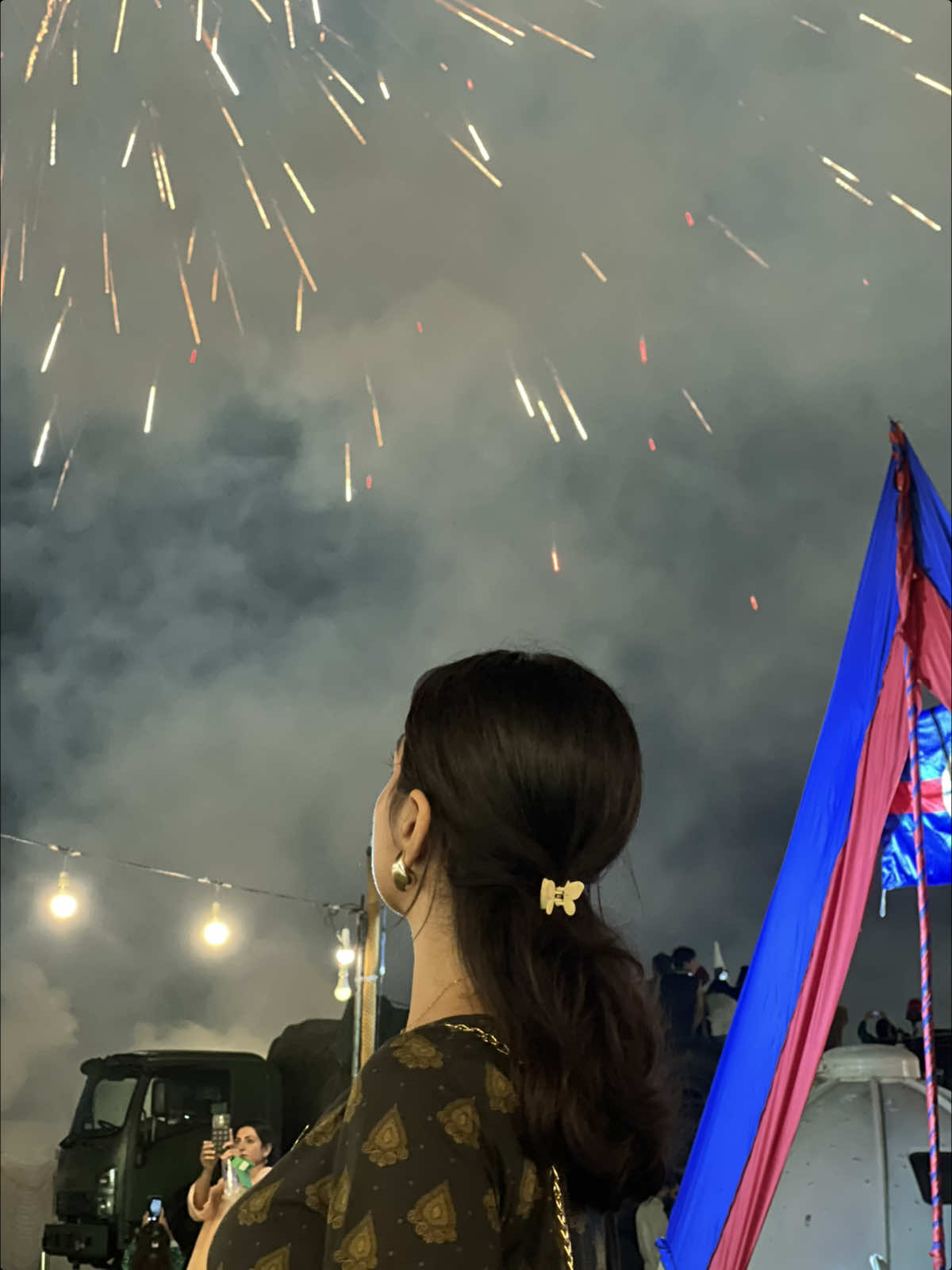 Not the best angle, but it’s the only clip I took. #fyp #trending #independanceday #pakistan #originalmuskaan 