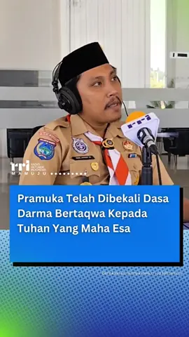Pramuka telah dibekali Dasa Darma, pada poin satu yaitu Bertaqwa Kepada Tuhan Yang Maha Esa. Simak selengkapnya di Facebook dan YouTube RRI Mamuju. 🎥 Dok. TIM KMB RRI MAMUJU .  .  .  #HariPramuka #Pramuka #dasadarma #pramukamamuju #rrimamuju 