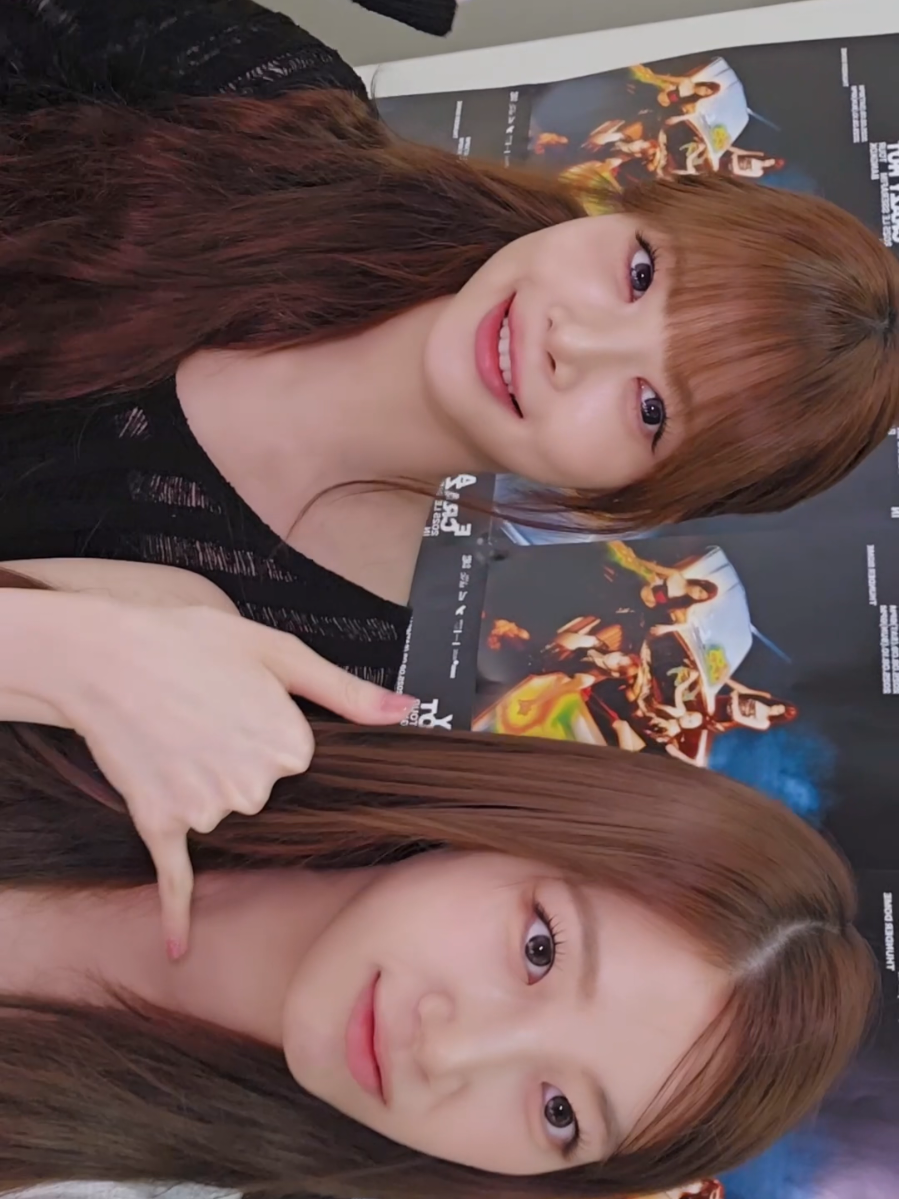 on repeat 🔁  #LE_SSERAFIM #르세라핌  #KAZUHA  #HONGEUNCHAE 