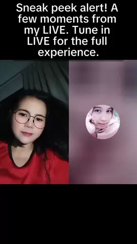 Sneak peek alert! A few moments from my LIVE. Tune in LIVE for the full experience. #tiktoklive #livehighlights