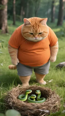 the cat that stole baby#orangecat #funnycat #cat #usa 