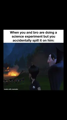 “Yeah bro we cooked” #meme #fyp #humour #Science #hoteltransylvania #flop #fire #cooked #bro #funny 