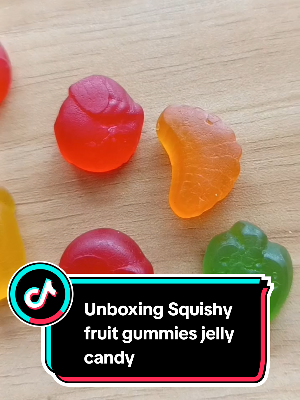 Unboxing Squishy fruit gummies jelly candy #candy #unboxing #sweet #gummy #videofyp 