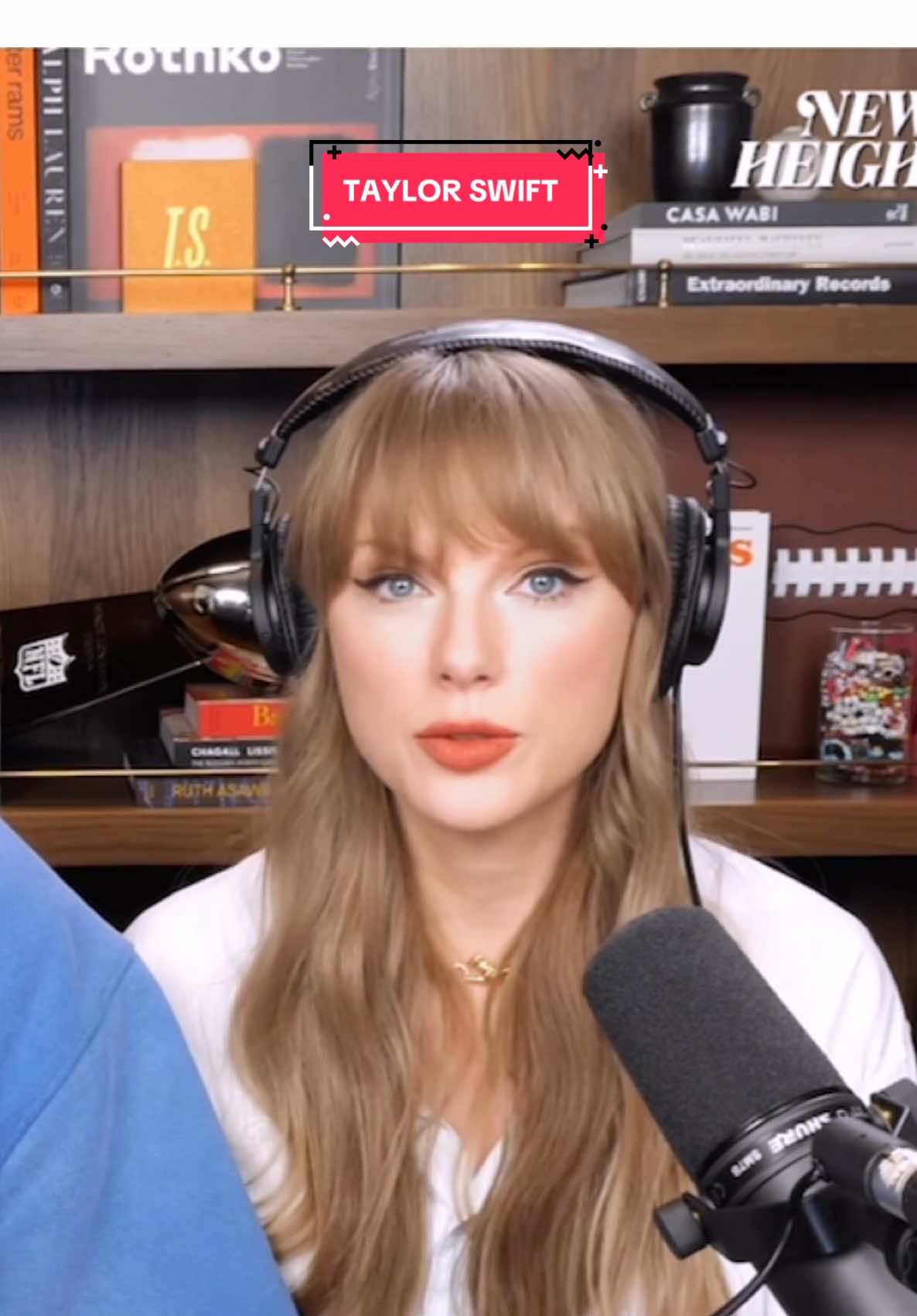 Taylor Swift on handling the noise and chatter of her and travis' lives. I 1000% agree on everything that she said, if you ask me. #taylorswift #ts12 #thelifeofashowgirl #newheights #traviskelce 