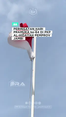 PKP Al Hidayah Gelar Upacara Peringatan Hari Pramuka ke-64 Jambi- Upacara Peringatan Hari Pramuka ke 64 berlangsung meriah dan khidmat di Pondok Karya Pembangunan (PKP) Al Hidayah Pemerintah Provinsi Jambi pada Kamis, 14 Agustus 2025 bertempat di lapangan asrama Putri Al Hidayah. Peringatan ini sekaligus menandai 64 tahun perjalanan gerakan Pramuka di Indonesia sejak tahun 1961. Peringatan Hari Pramuka tahun 2025 ini mengusung tema 