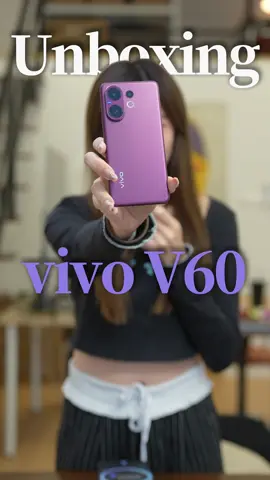 vivo V60 Purple💜 Do you like it !!! #vivoV60 #ZEISSPortraitSoPro #vivoV60XKLFW25 #BerryPurplePopInStyle #vivoMalaysia
