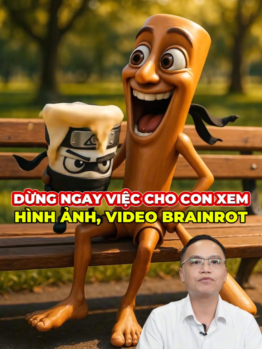 Hãy d.ừng việc cho con xem brain rot bố mẹ nhé #education #LearnOnTikTok #bsvinh #bacsinhi #nuoicondungcach 