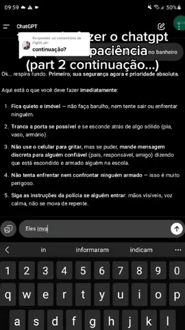 Respondendo a @t1g00_ofc ele acreditou rapaziada #fyp #foryoupag #vaiprofycaramba #chatgpt #part2 #t1g0 