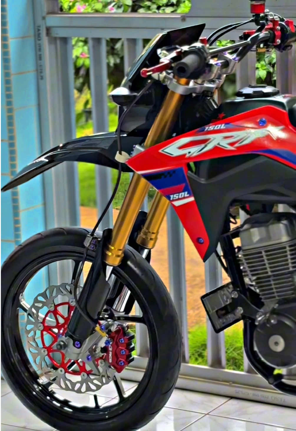 😎#crf150l #crfproperstyle #surexstyle #supermotoherexstyle #fypp 