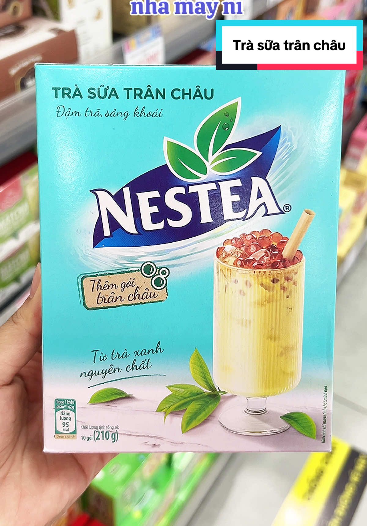 Trà sữa trân châu #Taphoataigia #review #trasuatranchau #nestea 