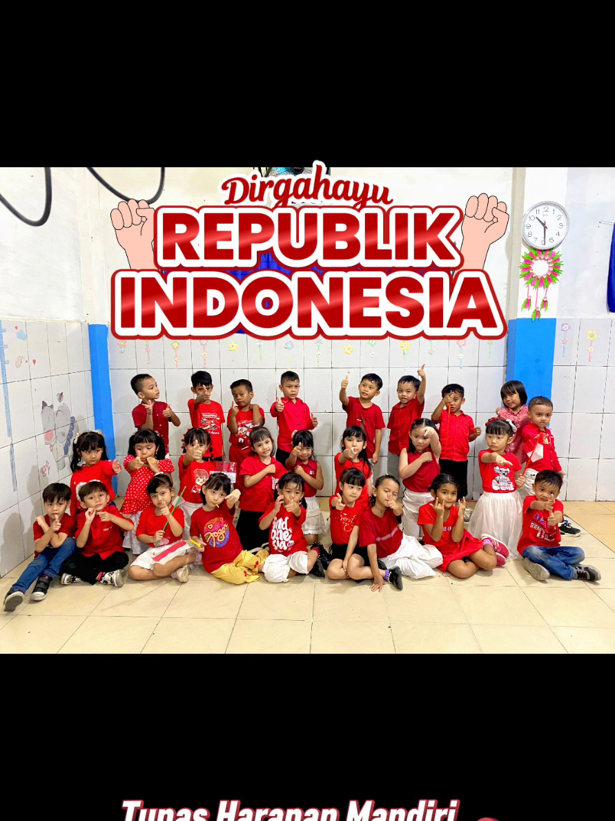 Merdeka 🇮🇩🥳👏 Dirgahayu Republik Indonesia ke-80🇮🇩 #fungames  #capcutpioneer #tunasharapanmandirirantauprapat  #merdekadalamkreasi #kindergartenteacher 