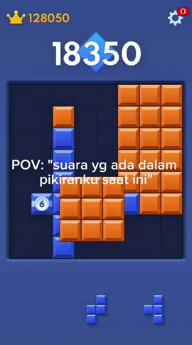 kalian pernah kayak aku gini??😭 #blockblast #hungrystudio #blockblastlove 