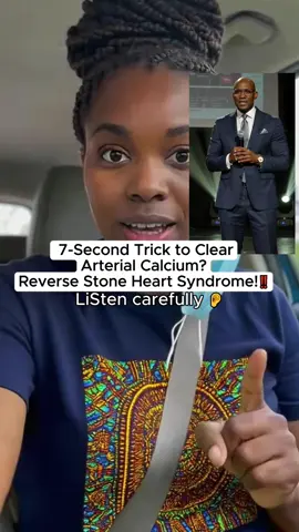 7-Second Trick to Clear Arterial Calcium? Reverse Stone Heart Syndrome! #healthy #tiktokshop #foryou #bloodpressure 