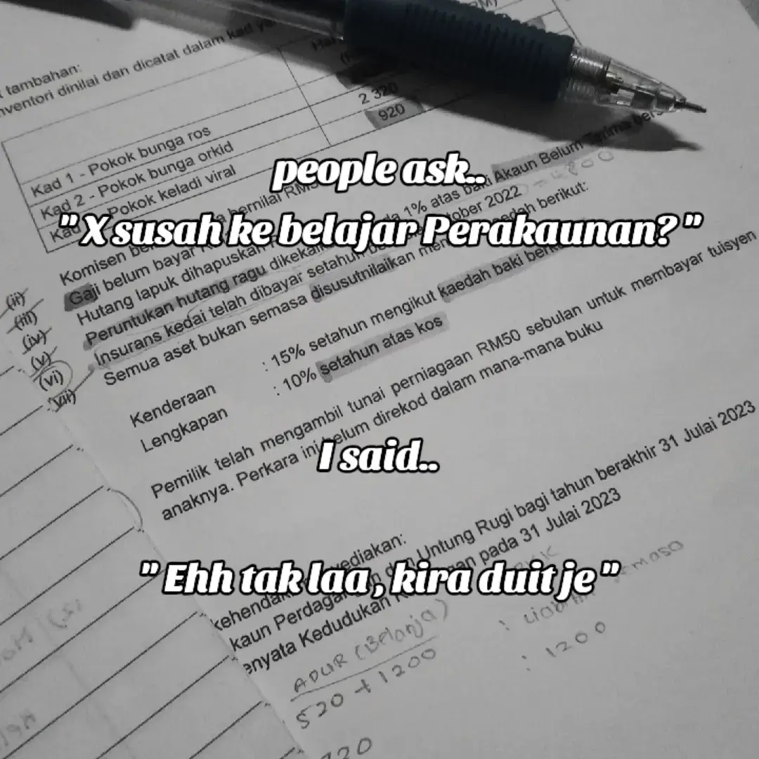I hope I get A+ on my Perakaunan subject . #perakaunan #seventeen #4upage #fyp #slebew 