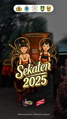 🎭✨ Pentas Spektakuler Sekaten 2025 di Alun-Alun Utara Karaton Surakarta! Mari ikut memeriahkan Sekaten 2025 dengan sajian budaya yang menggetarkan hati: 🦁 Reog Ponorogo ⚔️ Warok 💃 Topeng Ireng 🔥 Atraksi Api Memukau 📅 Jadwal: 	•	15 Agustus 2025 	•	17 Agustus 2025 	•	22 Agustus 2025 	•	23 Agustus 2025 ⏰ Mulai pukul 19.00 WIB 📍 Alun-Alun Utara Karaton Surakarta 🌟 Meriahkan malam Sekaten dengan kemegahan seni tradisi! Rasakan langsung adrenalin, keindahan, dan kebanggaan budaya Indonesia. #Sekaten2025 #ReogPonorogo #Warok #TopengIreng #AtraksiApi        