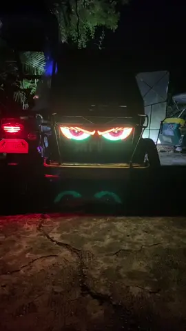 Pang design sa mga sasakyan pde rin sa ating tricycle mga boss #angeleye #devileye #ledeye #ledlights 
