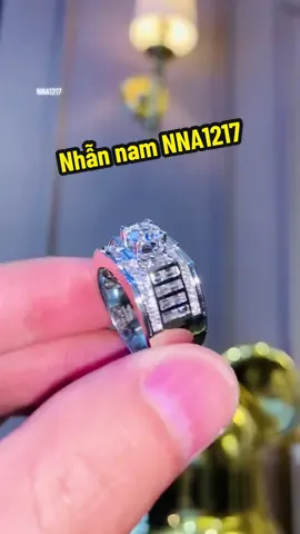 Nhẫn nam đính kim cương vô cùng tinh tế và sang trọng viên chủ 5.4mm 💎 #tamluxury #tamluxurydiamondjewelry #trangsuc #kimcuong #nhannam 