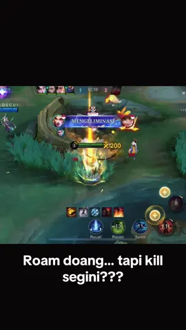 ⛔️Cuma modal Masha roam, tapi kill numpuk gak kira-Kira⛔️ Gua gak tau ini match MLBB atau lomba rebutan kill🤣 ending-nya bikin senyum-senyum sendiri.💯🤣 #mlbugsdino #mlbb #mobilelegends_id #mlbbttofficial #mobilelegendsbangbang 