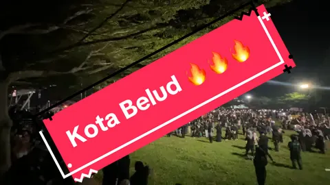 Speechless!! The crowd is insane. Never meet zara in person. But idk, this, ignite my goosebumps 🔥. #justicforzara #kotabelud #justiceforzara 