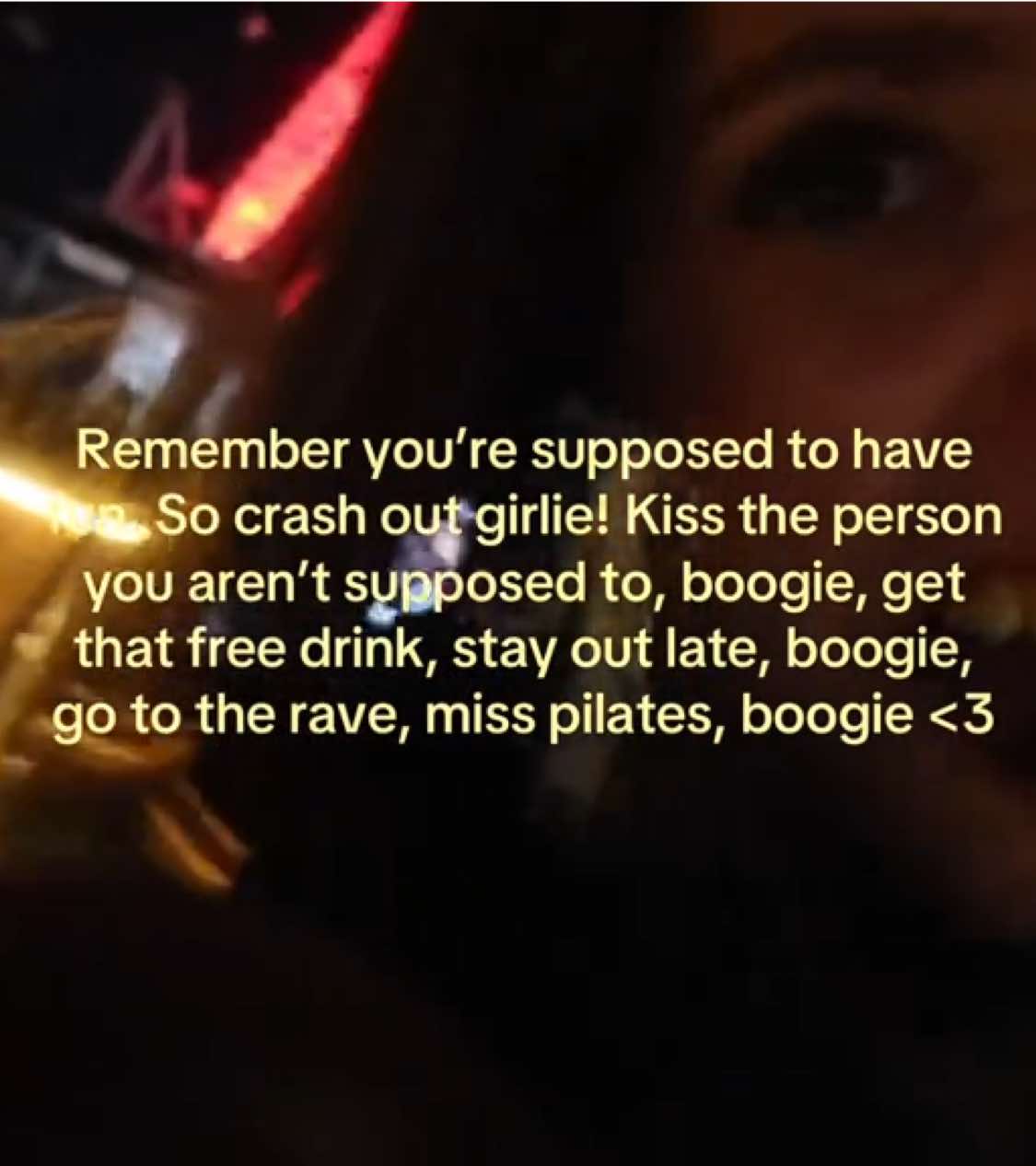Reminder that you only get one life so do something everyday that makes you happy 🫶🏼 #rave #festival #girlhood #techno #bushdoof 
