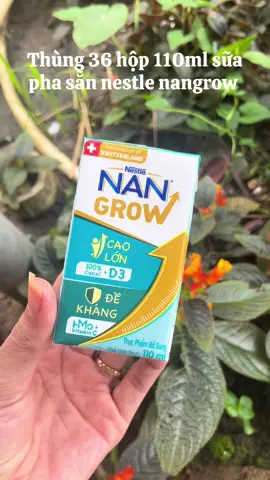 Thùng 36 hộp 110ml sữa pha sẵn nestle nangrow #sữa #nan #nestle 