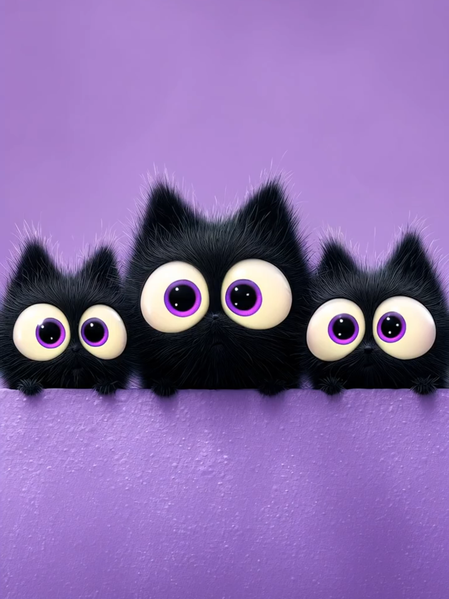 Live Wallpaper | Whimsical Cats #cutecats #livewallpaper #cartoon #funnyanimals #tongueout #cheeky #kawaiivibes #cuteandfunny #phonewallpaper #aivideo #cutesquad #wallpapervideo