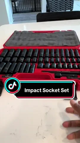 This impact socket set is perfect for any mechanic or anyone who works on cars. It’s on sale now! #socketset #impactsocketset #mechanictools 