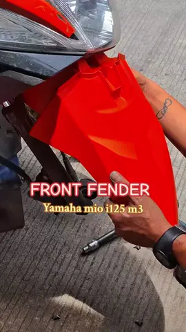Front Fender Yamaha Mio i125 M3. ✨️👌 #frontfendermioi25m3#boost#fypシ゚viral 