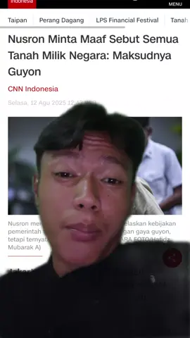 Congore tak antem kene Nusron Uasu #nonkompetenout #nusronwahid 