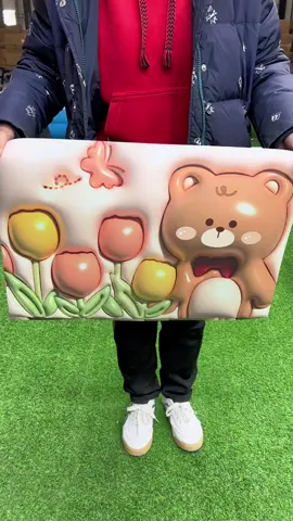 Thảm lau chân chống trượt in hình 3d dễ thương #giadungtienich #reviewdogiadung #trend #xh #dogiadungtienich #thambepcaocap #thamchan3d 